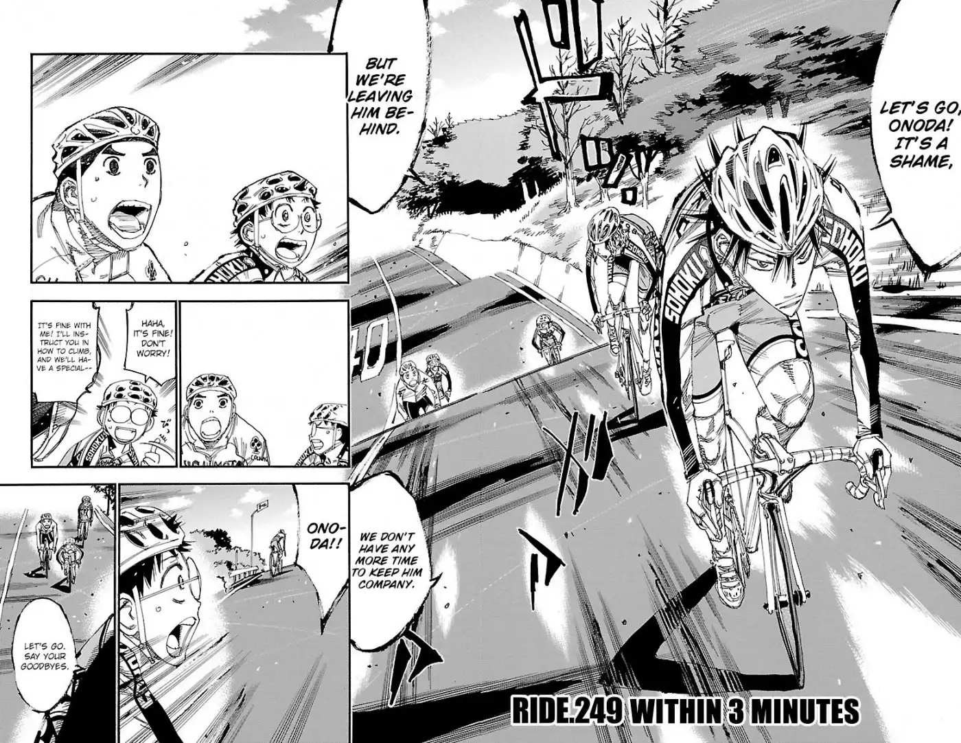 Yowamushi Pedal Chapter 249 4